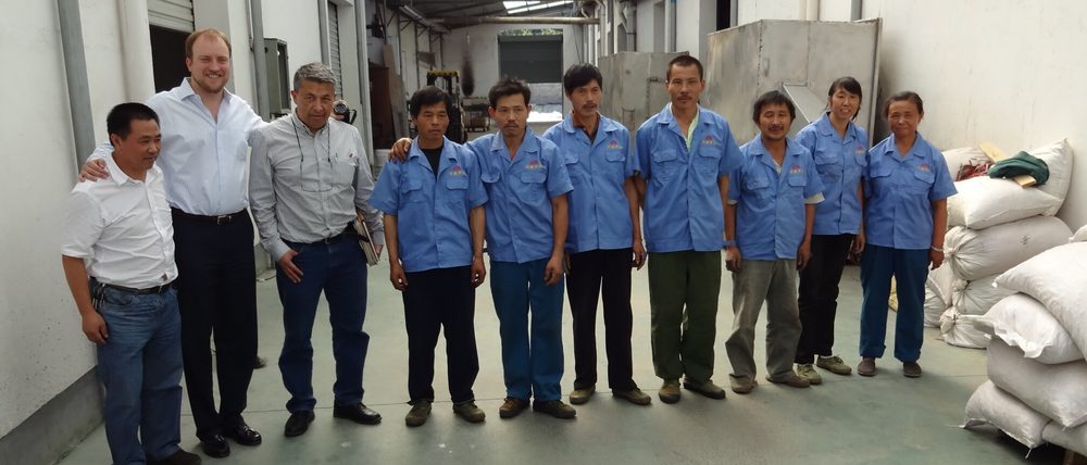 Visit to a processing and storage facility